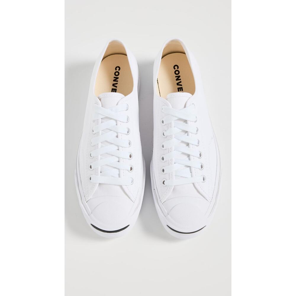 NWT Converse Jack Purcell Canvas Sneakers White Unisex 10.5 Men / 12 Women